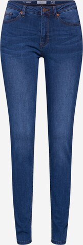 QS Skinny Jeans 'Reena' in Blauw: voorkant