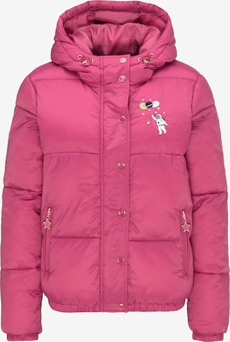 MYMO Winter Jacket in Pink: front