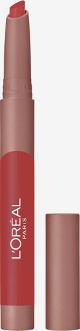 L'Oréal Paris Lippenstift 'Infaillible Matte Lip Crayon' in Rot: predná strana