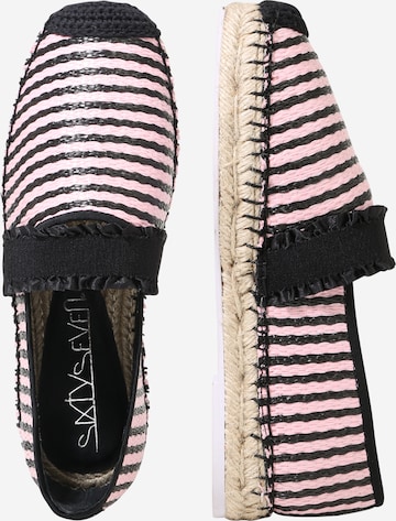 Espadrilles 'Jin' Sixtyseven en rose : sur le côté