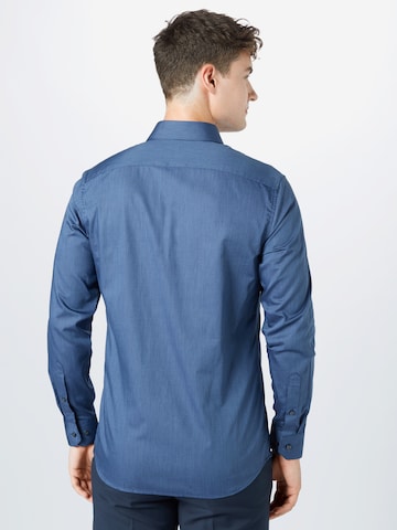 Slim fit Camicia 'Blaroyal' di JACK & JONES in blu