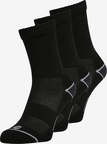 ENDURANCE Athletic Socks in Black: front