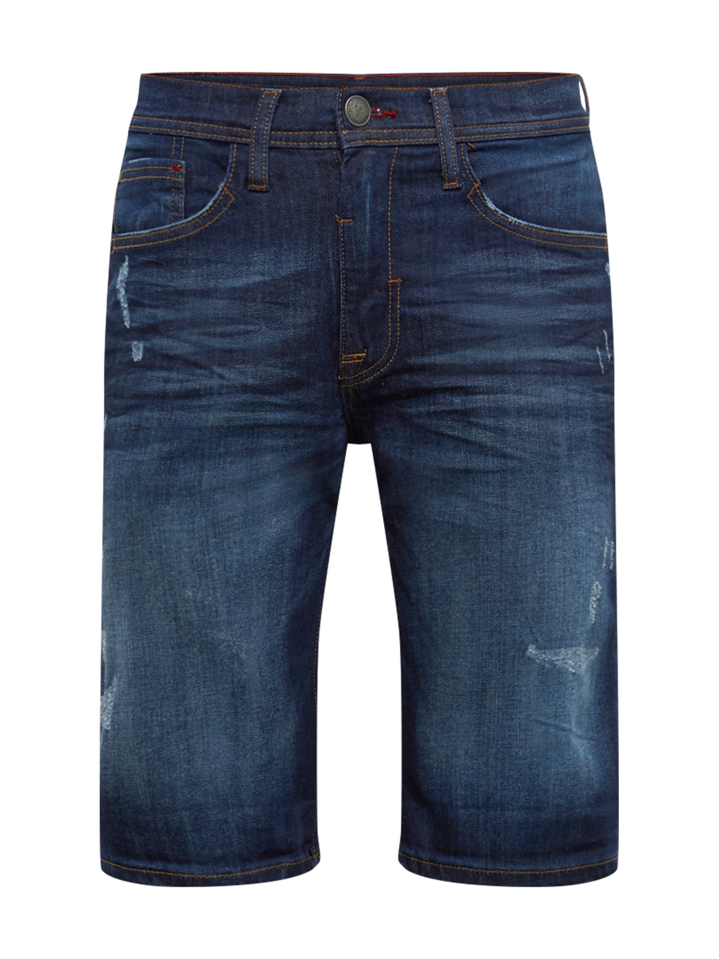 BLEND - Jeans 'Denim Shorts Twister Slim' in de kleur Blauw denim