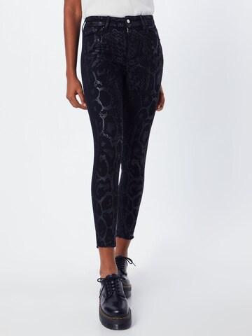 ONLY Skinny Farkut 'Blush' värissä musta: etupuoli