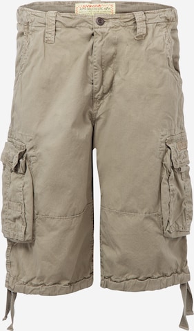 ALPHA INDUSTRIES Cargobroek 'Jet' in Beige: voorkant