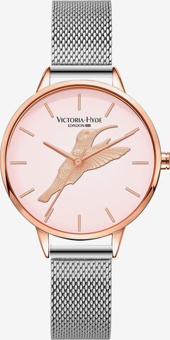 Victoria Hyde Analog Watch in Silver: front