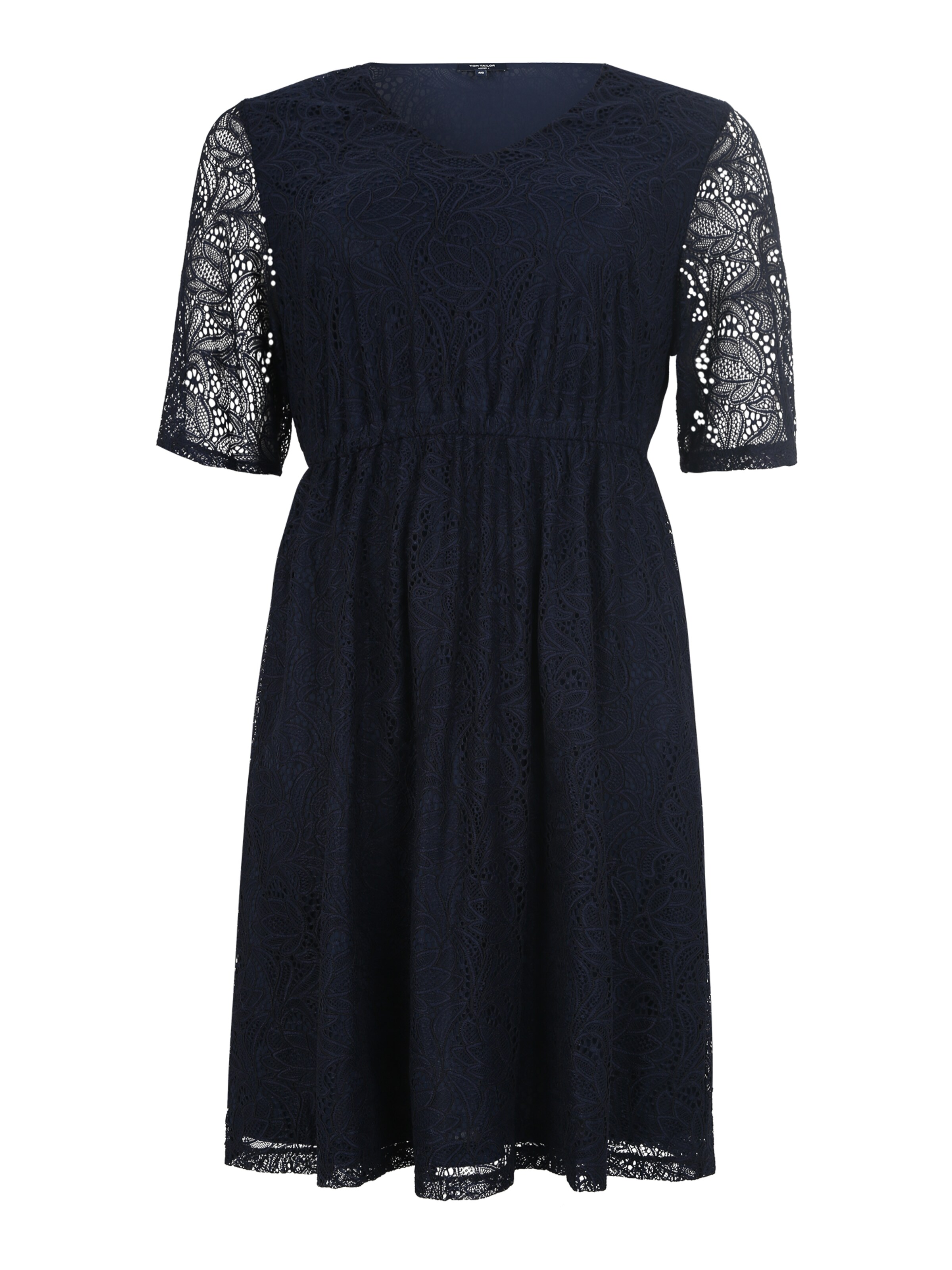 Tom Tailor Women + - Cocktailjurk in de kleur Navy