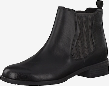 MARCO TOZZI Chelsea boots in Black: front