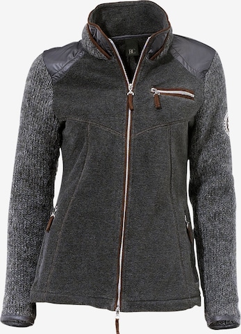 heine Fleece jacket in Grey: front