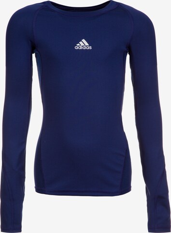 ADIDAS PERFORMANCE Trainingsshirt in Blau: predná strana