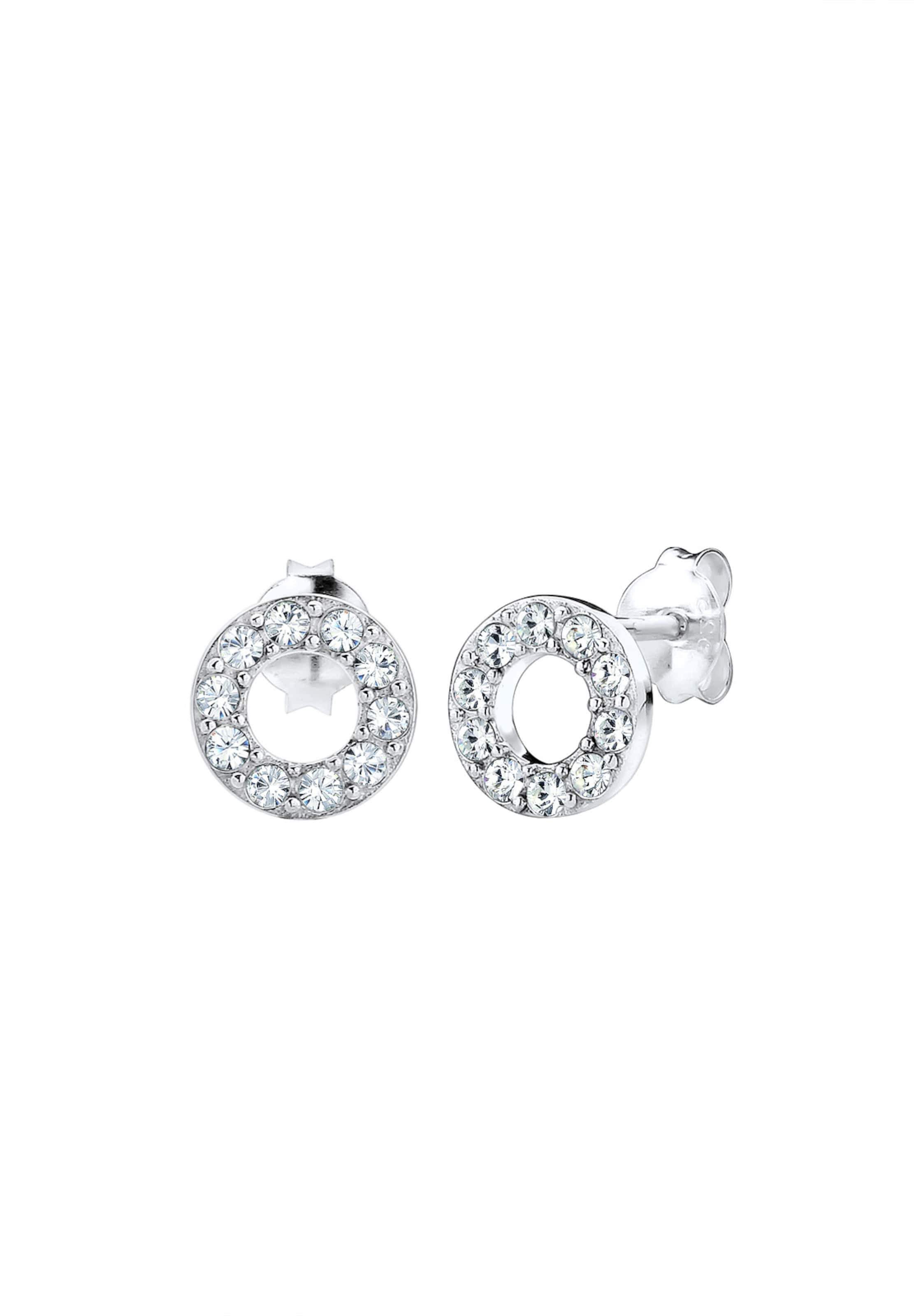 Boucles d'oreilles 'Kreis' ELLI en argent