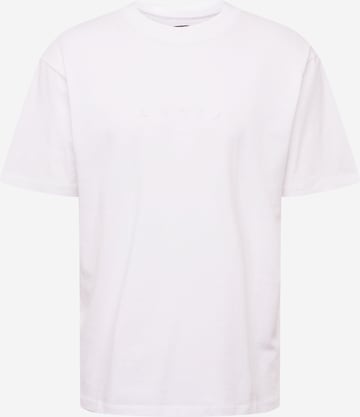 balts EDWIN Standarta piegriezums T-Krekls 'Katakana Embroidery': no priekšpuses