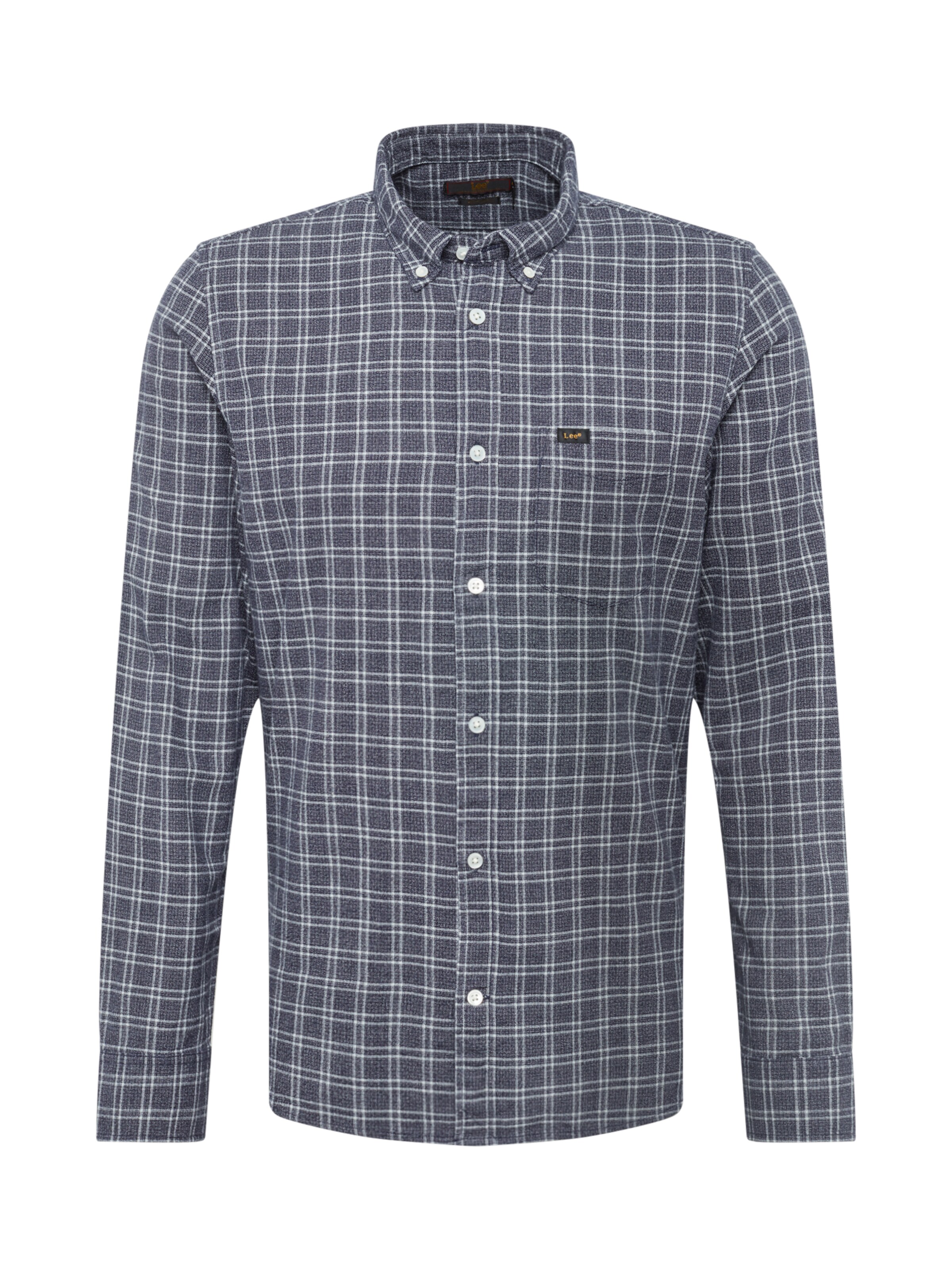Lee - Zakelijk overhemd 'REFINED BUTTON DOWN' in de kleur Donkerblauw