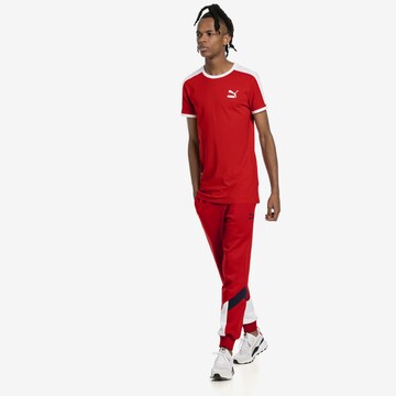 PUMA T-Shirt 'Iconic T7' in Rot