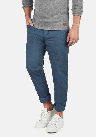 BLEND Regular Chino 'Tromp' in Blauw: voorkant