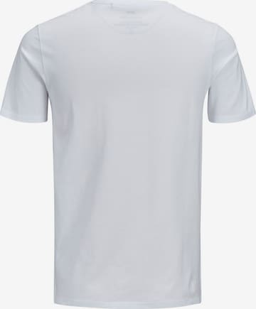 T-Shirt 'Essentials' JACK & JONES en blanc