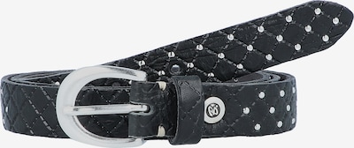 Cintura b.belt Handmade in Germany di colore nero, Visualizzazione prodotti