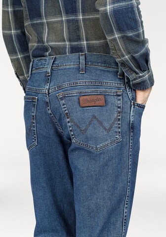 WRANGLER Normální Džíny 'TEXAS' – modrá