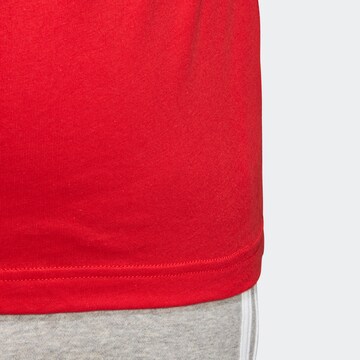 Regular fit Tricou 'Essential' de la ADIDAS ORIGINALS pe roșu
