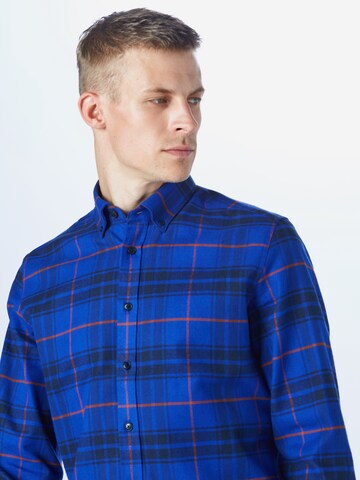 Coupe slim Chemise SEIDENSTICKER en bleu