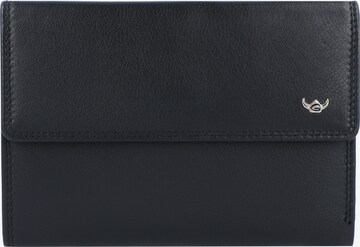 GOLDEN HEAD Wallet 'Polo' in Black: front