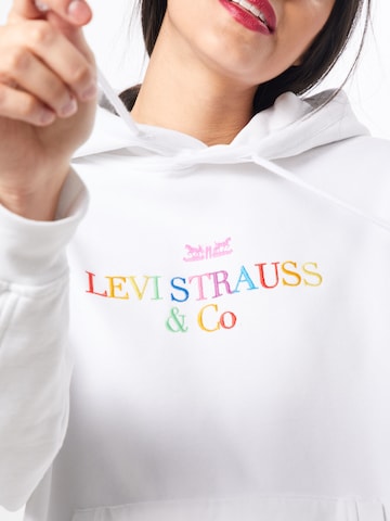 LEVI'S ® Μπλούζα φούτερ 'Unbasic' σε λευκό