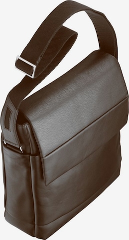 D&N Crossbody Bag 'Business Line' in Brown: front