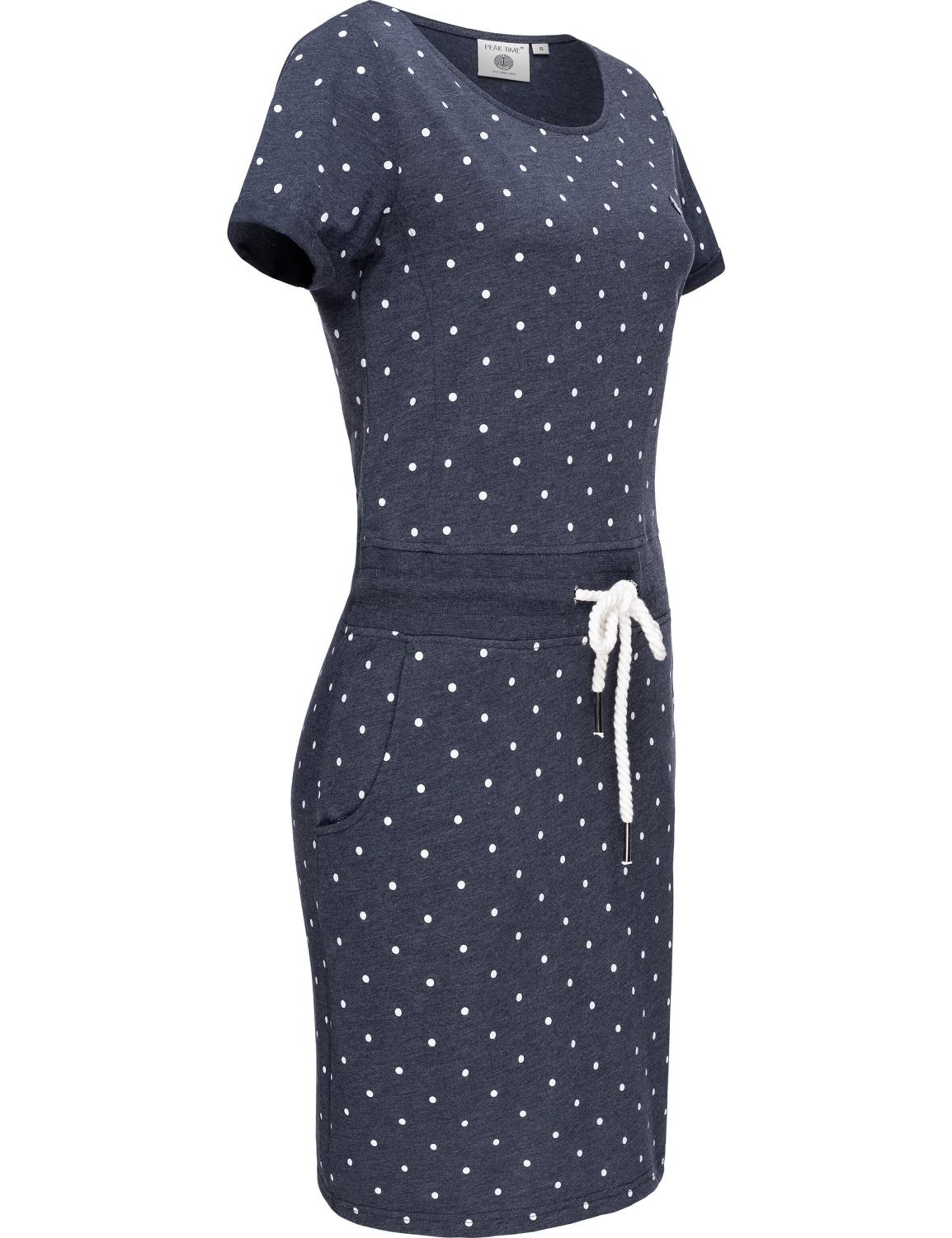 Robe fourreau Peak Time en bleu