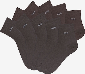 H.I.S Enkelsokken in Zwart: voorkant