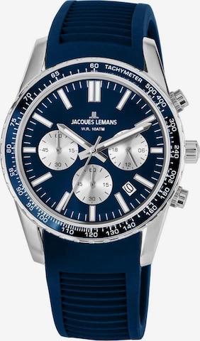 Jacques Lemans Analog Watch 'Liverpool' in Blue: front