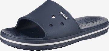 Crocs Mules 'Crocband III' in Blue: front