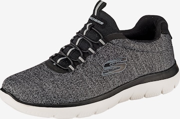 Sneaker bassa 'Summits Forton' di SKECHERS in nero: frontale