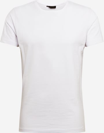 T-Shirt 'David' Casual Friday en blanc : devant