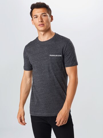 Calvin Klein Jeans Tričko - Čierna: predná strana
