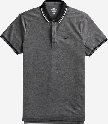 HOLLISTER Regular fit Тениска в сиво: отпред