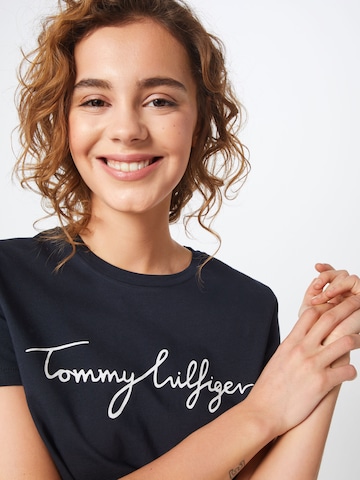 TOMMY HILFIGER Shirt 'Heritage' in Blauw