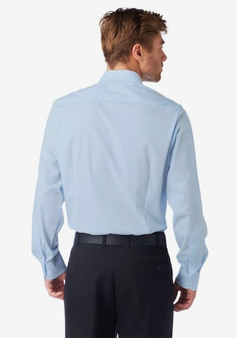 OLYMP Slim Fit Businesshemd 'Level 5' in Blau