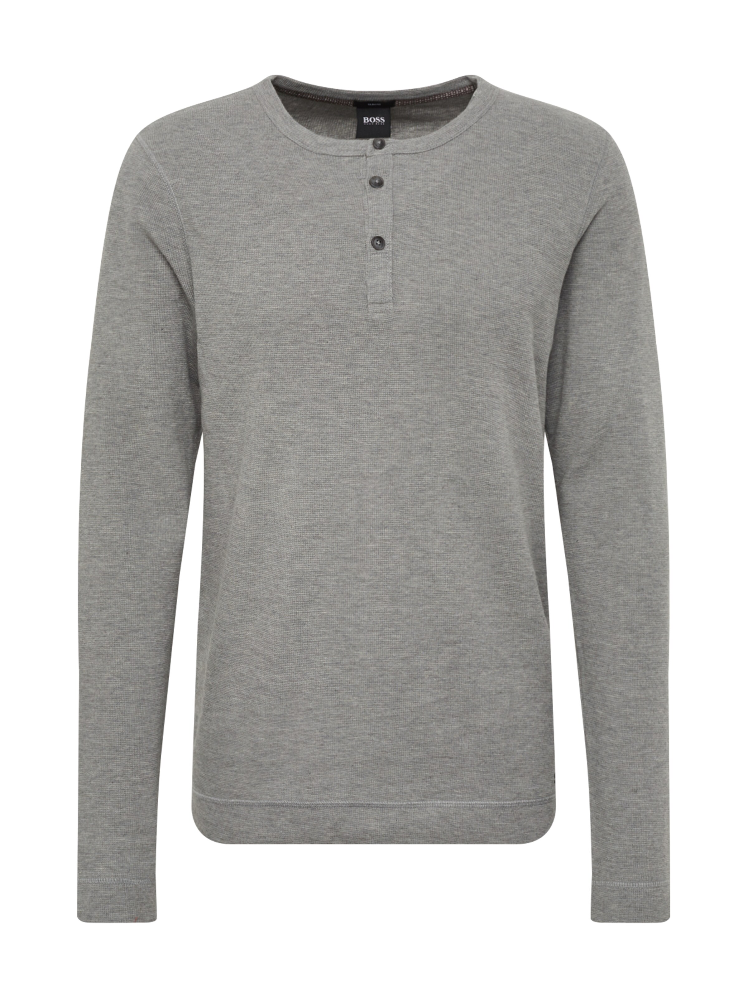 BOSS - Shirt 'Trix 10214364 01' in de kleur Lichtgrijs