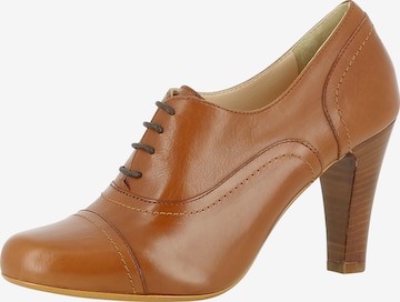 EVITA Pumps met hoge voorkant 'MARIA' in Bruin: voorkant