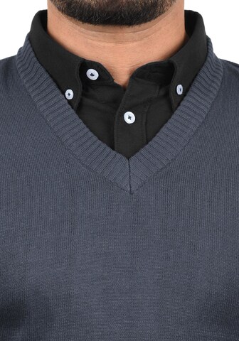 BLEND Sweater Vest 'Larsson' in Blue
