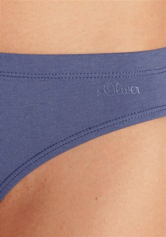 Slip di s.Oliver in blu