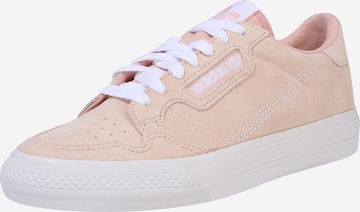 ADIDAS ORIGINALS Sneaker 'CONTINENTAL VULC' in Beige: predná strana