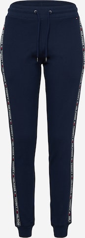 Tommy Hilfiger Underwear Broek 'TRACK PANT HWK' in Blauw: voorkant