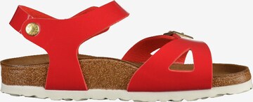 BIRKENSTOCK Sandalen 'Rio' in Rood