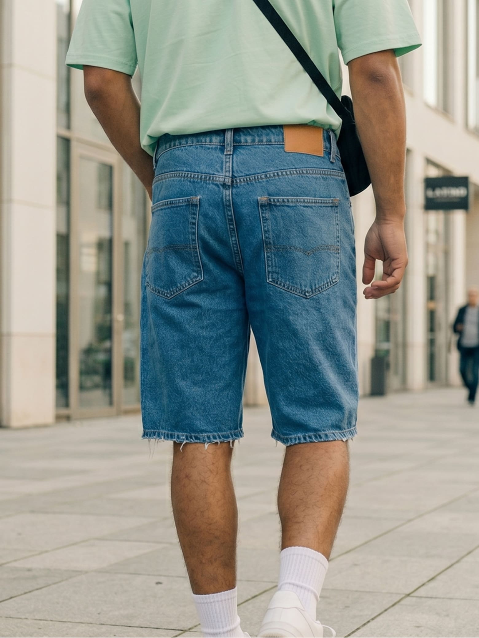 Pohodlný denim na leto Návrat šortiek