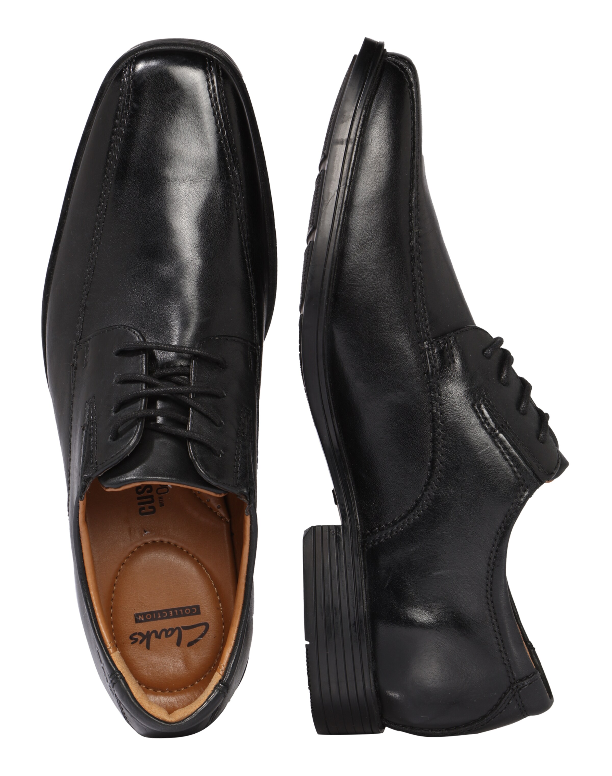 Chaussure à lacets 'Tilden Walk' CLARKS en noir