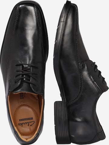 CLARKS Schnürschuh 'Tilden Walk' in Schwarz