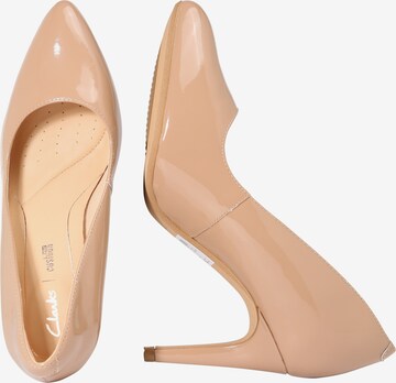 CLARKS Pumps 'Laina Rae' in Beige: zijkant