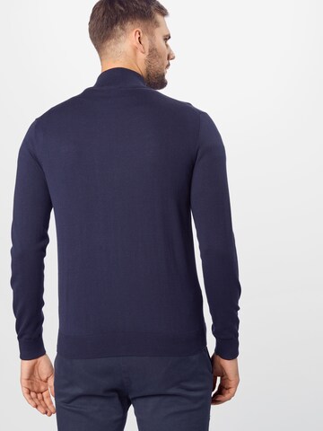 ESPRIT Regular Fit Cardigan i blå: tilbage