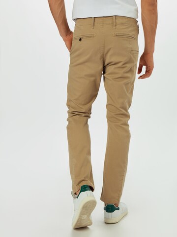 G-Star RAW Slimfit Chinohousut 'Vetar slim' värissä beige